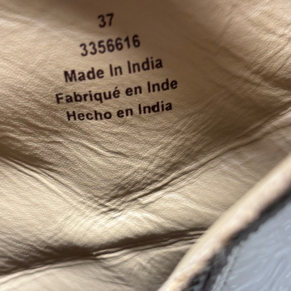 Free People Frontier Western Patent Leather Pointed Toe Ankle Boot Size 37/6 - Picture 7 of 16